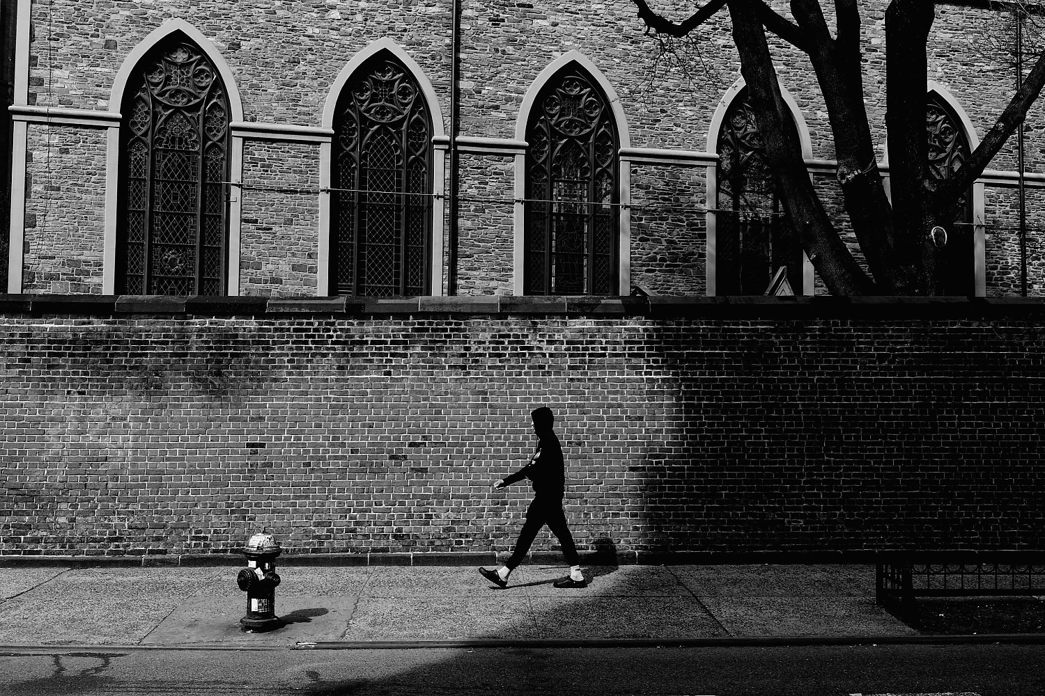 Light defining space